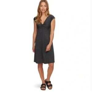Patagonia Black Sleeveless Midi Dress